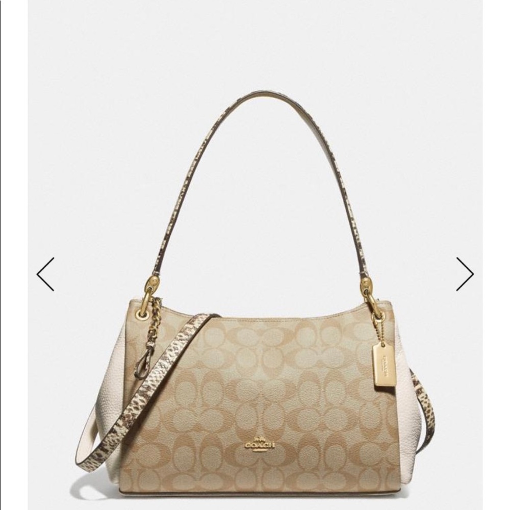 Coach Small Mia Shoulder Bag In Signature Canvas. - Picture 2 of 8